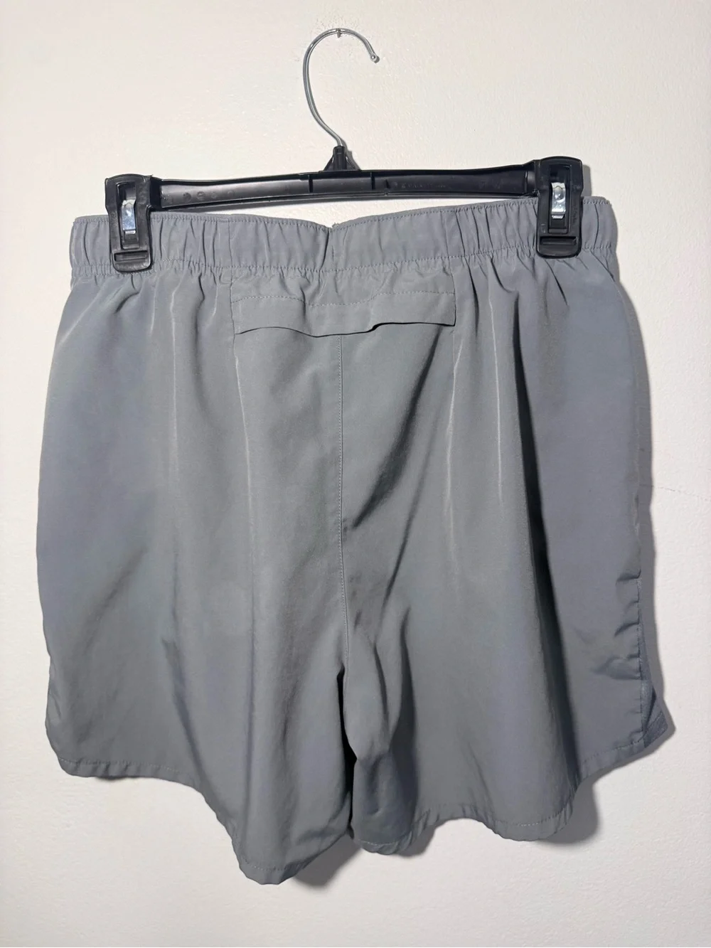 Nike Gray Men's Challenger 5’ Athletic Shorts with Elastic Waist